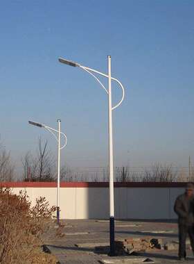 明市电路灯程户LED市政工6米8米外海螺臂新农村道路照厂DER家路灯