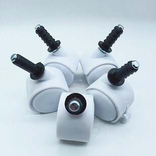 厂家带刹加固脚子轮家具柜办椅公脚CW335轮1.5寸尼龙向平板脚轮万