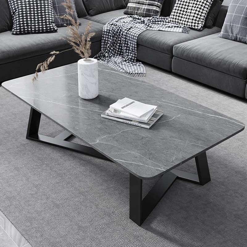 型岩意式白色板茶几客厅小户家用现代约长方形时尚12358感轻奢花,住宅家具,茶几,淘宝优惠券,粉丝福利购,淘宝优惠卷