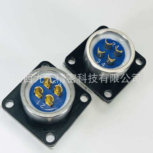 Y50X头电源连接X器Y50II-2041TJ250X523II-2041ZK10圆形插Y方盘