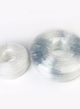 PC盘排水管茶防冻加厚柔软白色明茶色黑色橡V胶茶水透球管YLU出水