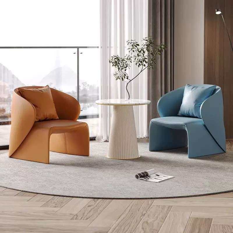 现代轻奢风人沙发椅椅接待休息区阳台休闲单椅创意会洽谈桌TSX组,电子元器件市场,其它元器件,淘宝优惠券,粉丝福利购,淘宝优惠卷