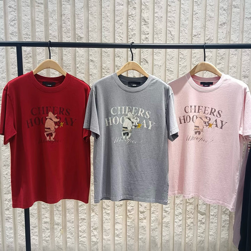 【姆明系列】MOCO2026秋新品酵洗做旧棉质短袖印花T恤MBF3TEE002