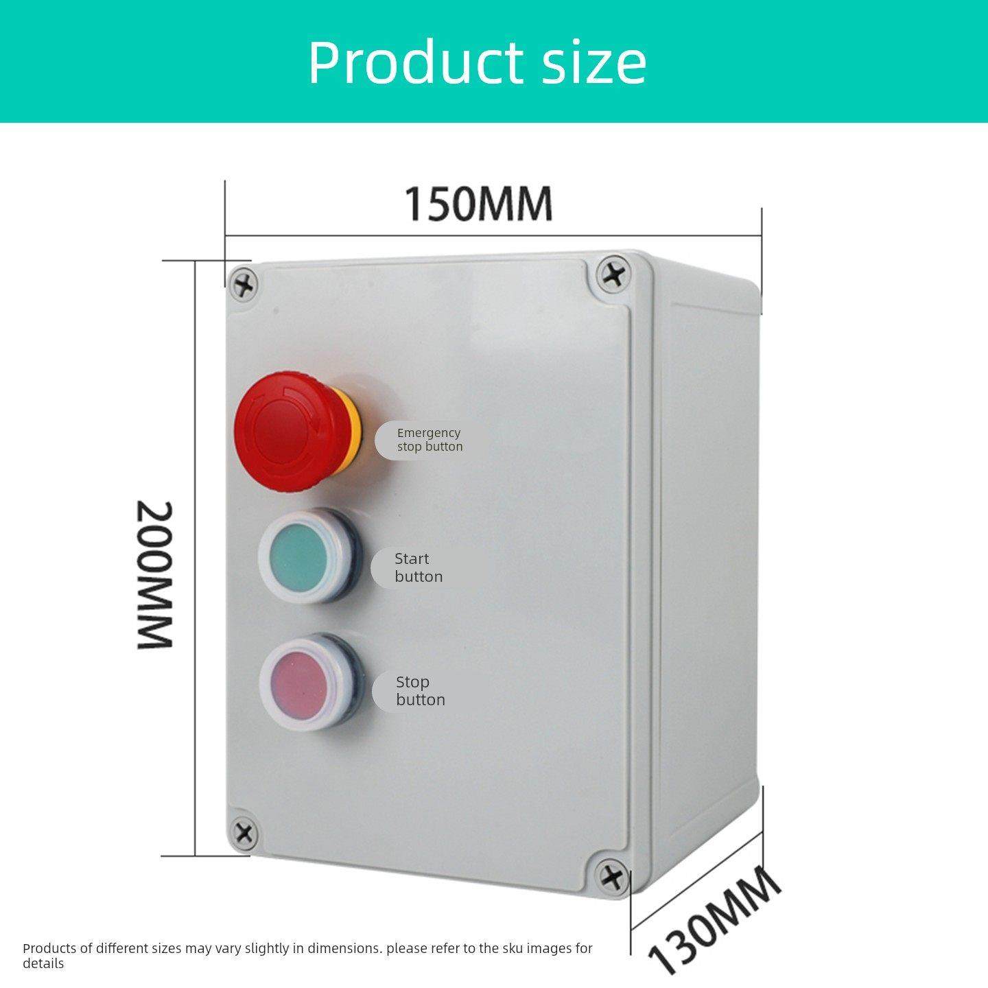 风机水泵电机启动控制箱空压机磁力380V交流接触器一键启停配电箱,电子/电工,配电控制柜/控制箱,淘宝优惠券,粉丝福利购,淘宝优惠卷