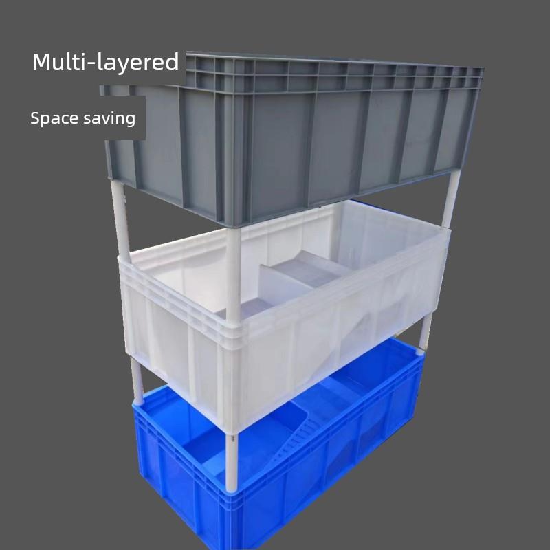 塑料养龟箱加厚周转箱养龟养鱼长方形龟箱特大号龟窝龟苗箱水陆箱