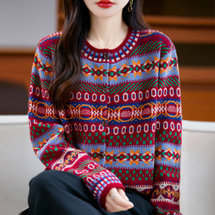女装 显瘦时尚 春秋外搭洋气大码 外套女2025新款 上衣 条纹针织开衫