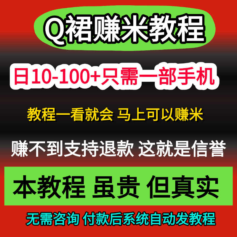 新的赚钱小项目副业网上挣钱教程长久稳定正规