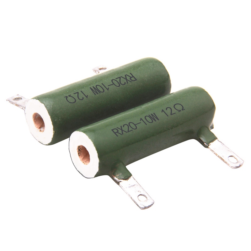 RXYC/RX20-10W 12RJ放电电阻10W12欧/ohm/Ω被釉珐琅陶瓷线绕电阻