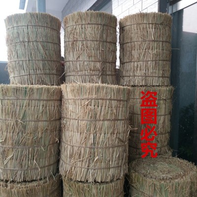 草垛方形草垛圆形干稻草垛凳子装饰婚庆拍摄道具圆柱形草堆 包邮