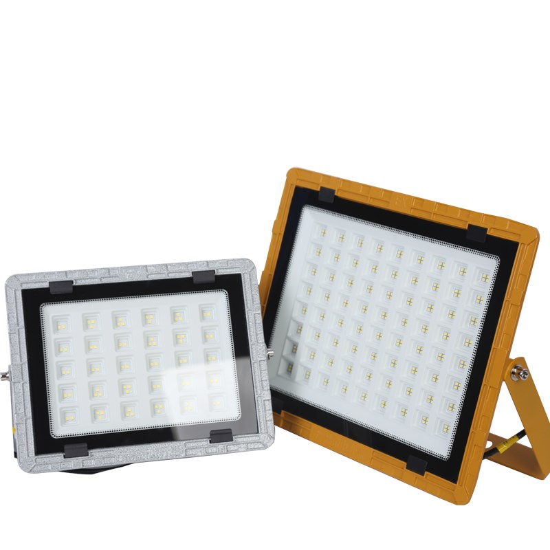 LED防爆灯免维护加油站仓库100W200W户外照明投光灯防水厂房灯具