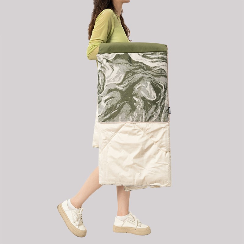 新宸优品2023新款法式轻奢纯棉抱枕被子两用办公室沙发靠枕二合一