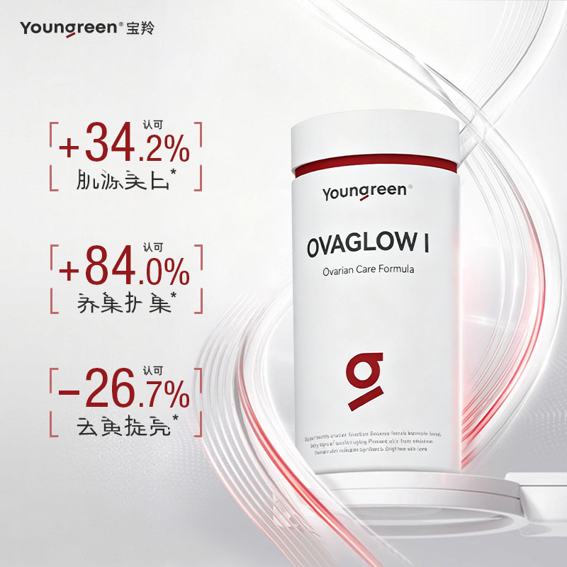 Youngreen宝羚养巢光子瓶麦角硫因PQQ抗时光胶囊肌醇御氧御龄亮白