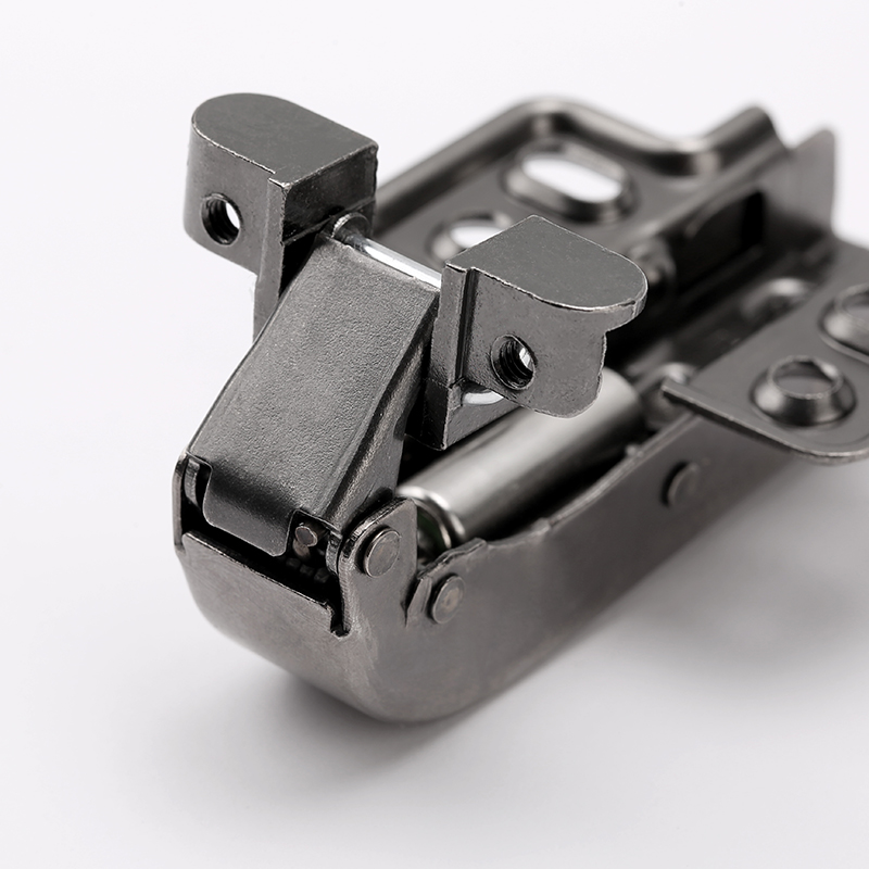 90度转角铝框黑色铰链橱衣柜铝窗门180度平面直角缓冲玻璃门合页