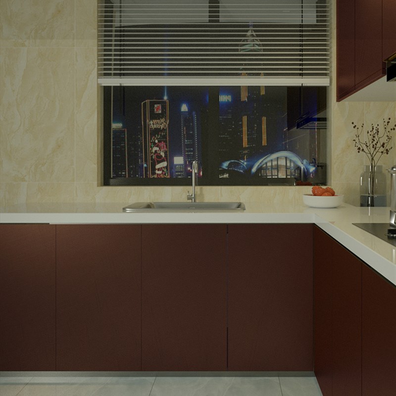 仿金属贴纸自粘壁纸防水哑光不锈钢工业复古风北欧厨房橱柜洒柜贴