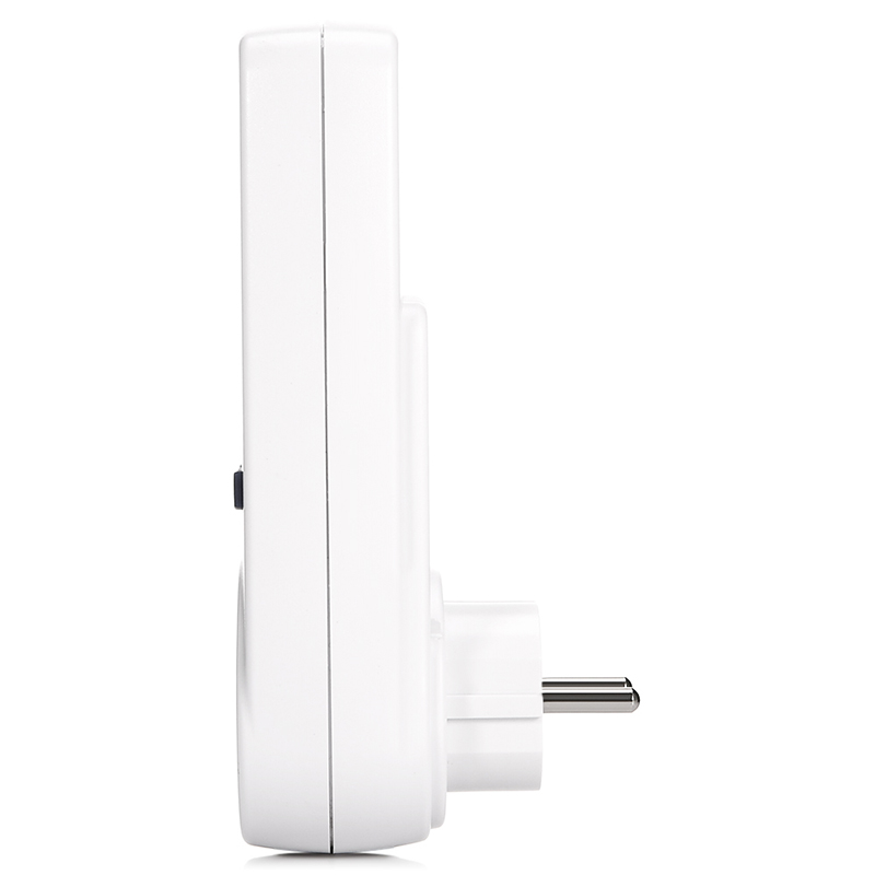 大屏LCD欧规计量插座德标电量功率电力测量仪智能迷你计费式电表