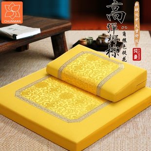 禅修垫 家用打坐垫花禅坐垫佛禅垫曼棉麻提加厚静纯拜坐垫蒲团新款