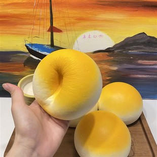 新款 慢回弹木吉奶贝包子馒头解压发泄squishy捏捏乐玩具创意礼