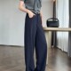 新款 仿牛仔直筒裤 羊毛西装 高腰垂感窄版 25768 阔腿裤 26春季