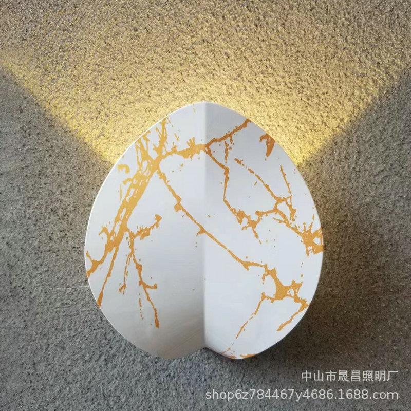 北欧户外壁灯创意走廊过道阳台LED背景墙氛围壁灯跨境供货灯
