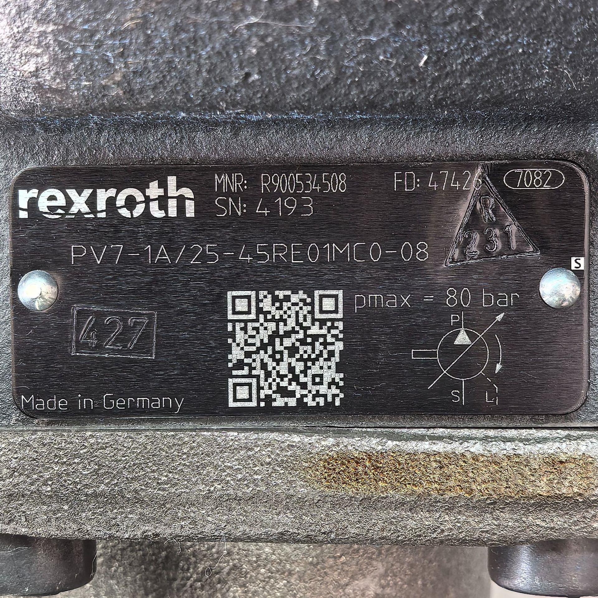 R900534508 PV7-1A/25-45RE01MC0-08 # Rexroth - PV7系列叶片泵