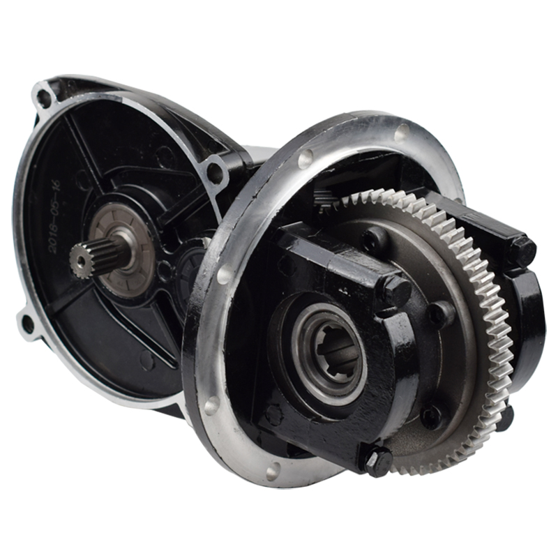 电动三轮车牙包后桥变速箱差速器电动小叉车铲车一体大泰牙包总成