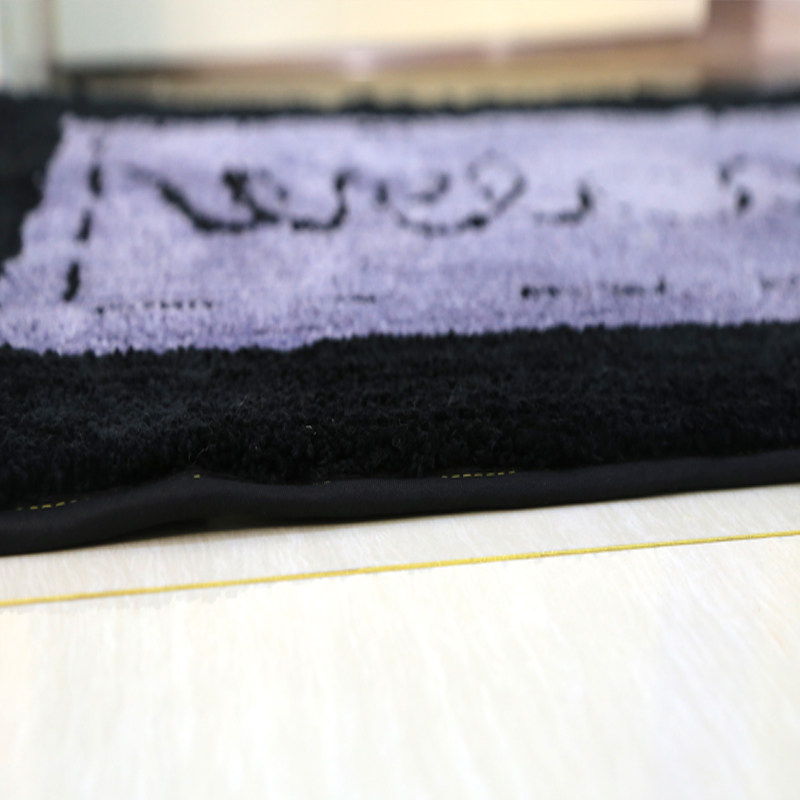 定制家用金黄色卧室地垫门垫进门浴室吸水防滑地毯门厅欢迎光临垫