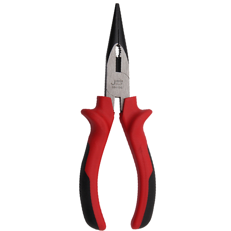 捷科RPC-6 尖嘴钳防滑手柄6寸 尖头钳子尖咀钳子针嘴钳剪切钢丝钳