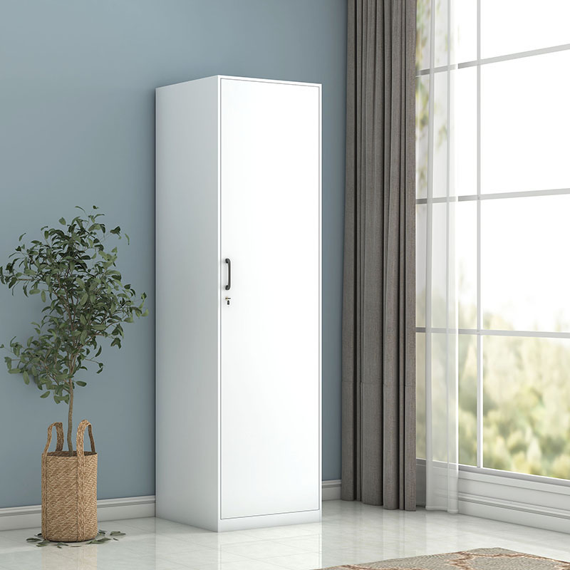 臻远 钢制阳台单门更衣柜 ZY-YTG-03 H1800*W500*D500mm (荷花白)