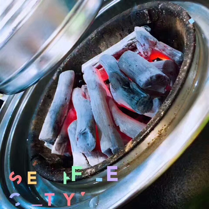 乌钢备长炭户外烧烤无烟炭日式烧肉厚烤高端烤肉店用木炭5斤小箱