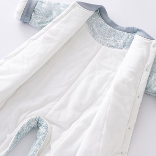 益亲150克加厚夹棉婴儿连体衣秋冬季 保暖新生婴儿衣服棉衣宝宝 款