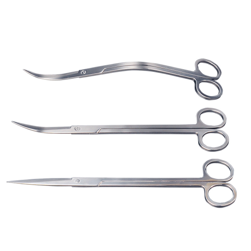 水草镊子剪刀夹子平沙铲刮藻刀直剪弯剪波浪剪直镊弯镊水草缸造景