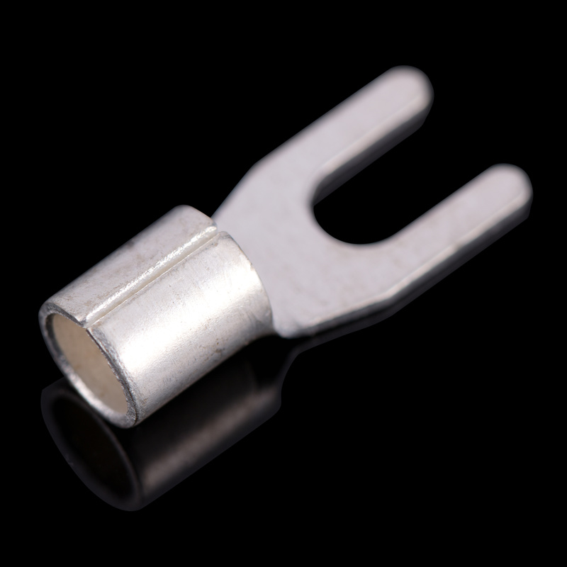 【品质保证】UT叉形冷压接线端子UT6-4 叉形裸端头 黄铜 1000只