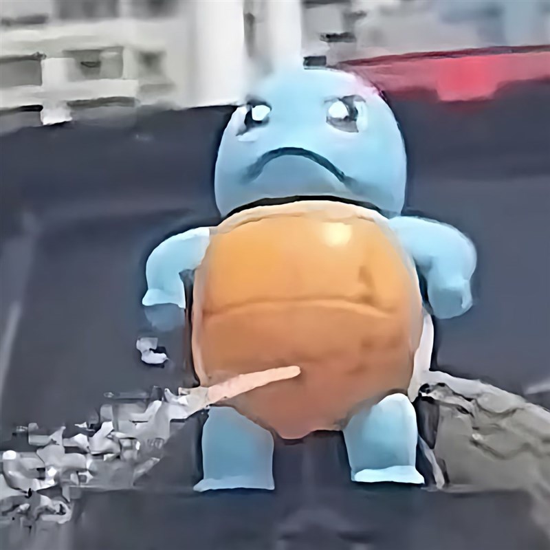 杰尼龟喷水杰尼龟车载声控呲水杰尼龟车尾挂件喷水遥控滋水杰尼龟