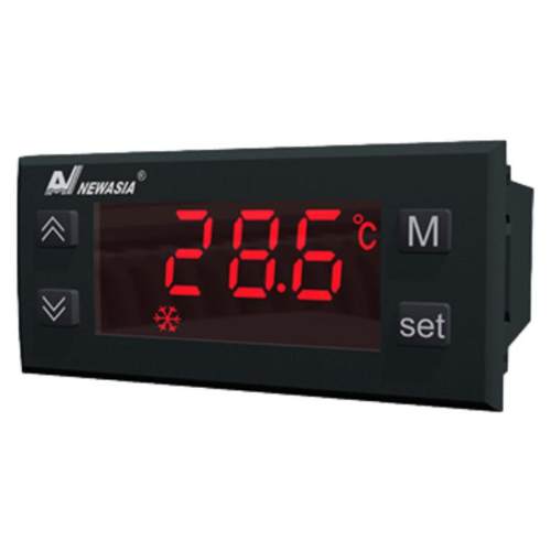 新亚洲NA8810温控器单制冷制热220V内置变压器前面板防水口令功能