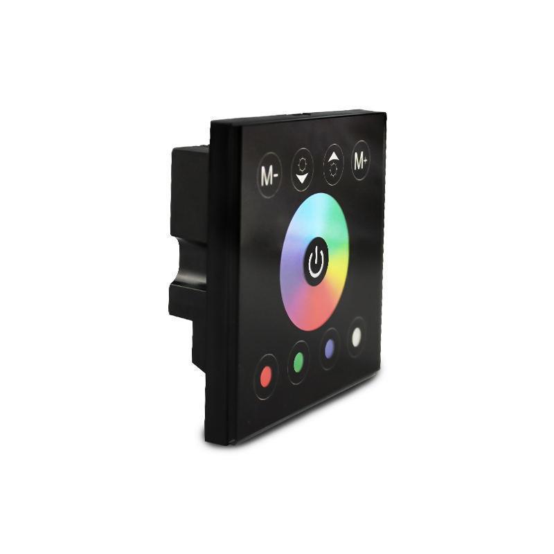 厂家直销86面板触摸RGBW控制器四合一RGBW灯带触摸面板LED控制器