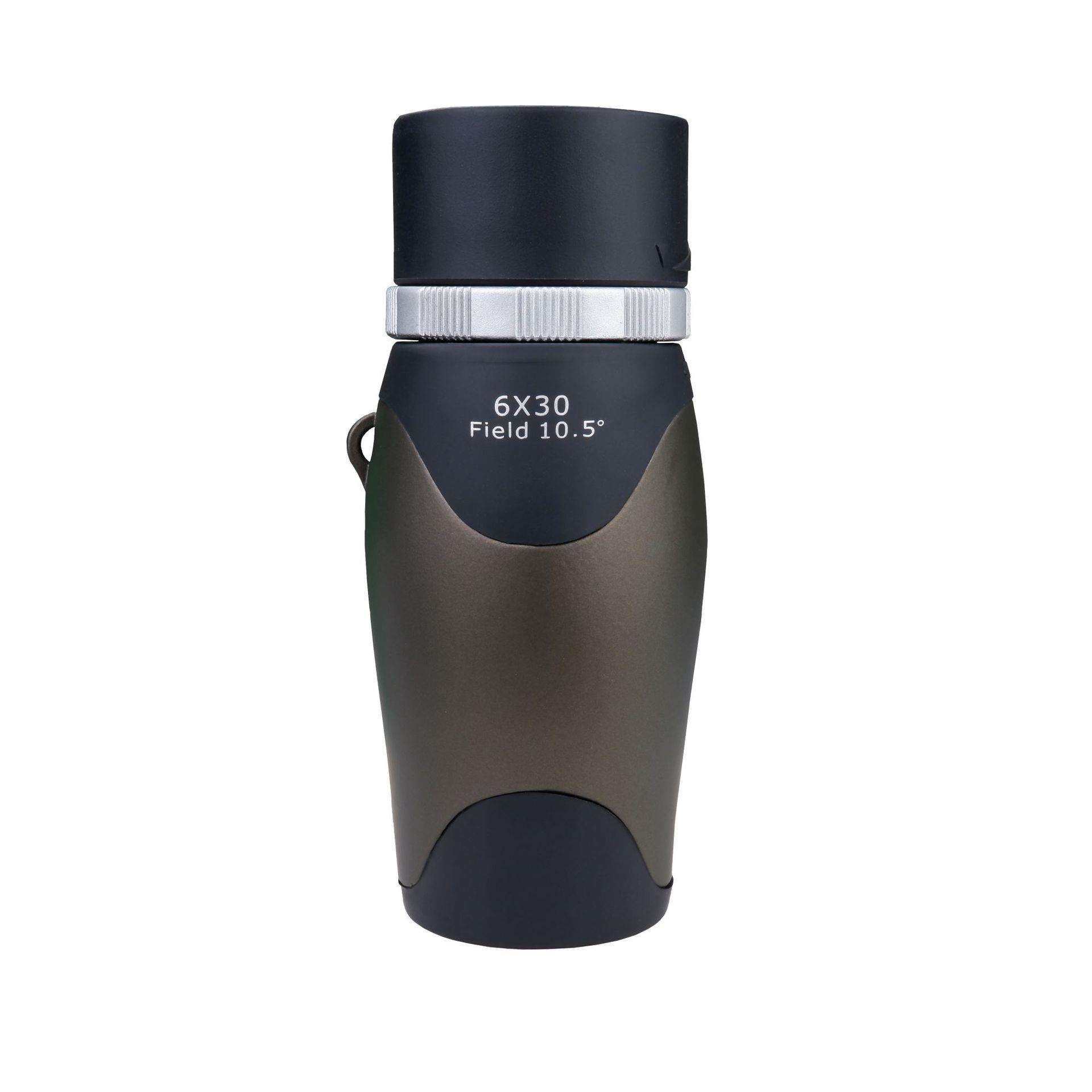 厂家6x30单筒望远镜迷你便携式手持望眼镜大目镜广角跨境