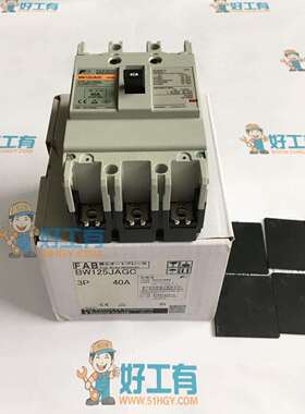 富士BW125JAGC 3P 40A 塑壳断路器 空气开关