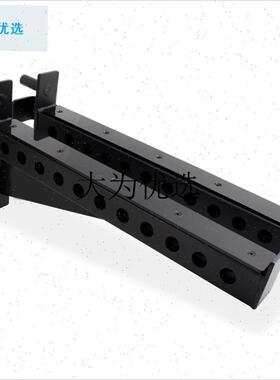 REP深蹲架配件炮筒双杠配件保护杆保护K杠存片杆龙门架挂钩腿屈,