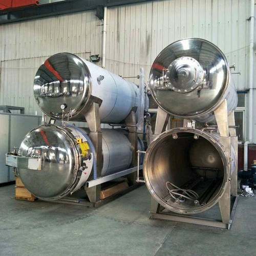 盐焗鸡真空包装杀菌锅卤味肉制品高温杀菌锅豆豉鱼罐头杀菌设备