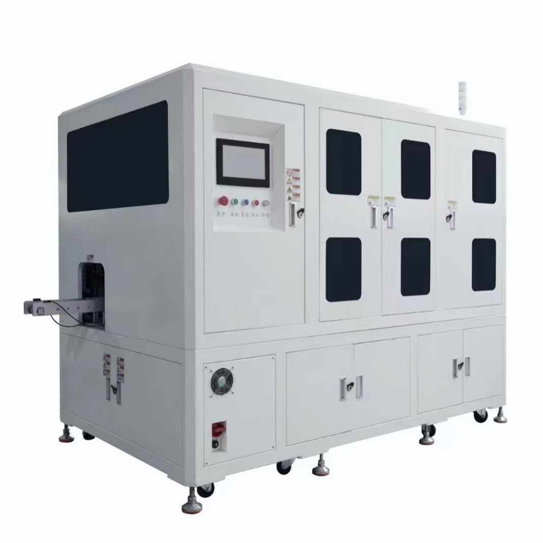 供应高端酒水盒全自动切角包膜机收缩效果更美观增加产品附加值