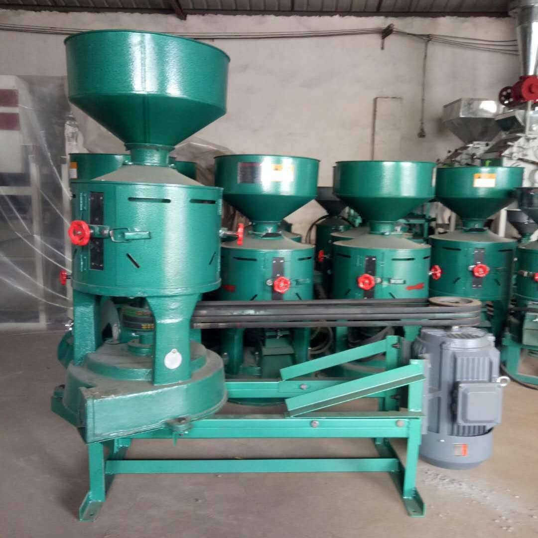 小型碾米机电动款玉米小麦杂粮脱皮机稻谷去皮碾米机粮食加工机械