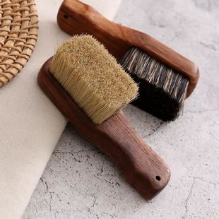 文玩刷子猪鬃毛刷核桃金刚菩提猴头包浆上色保养硬毛迷你鬃毛刷
