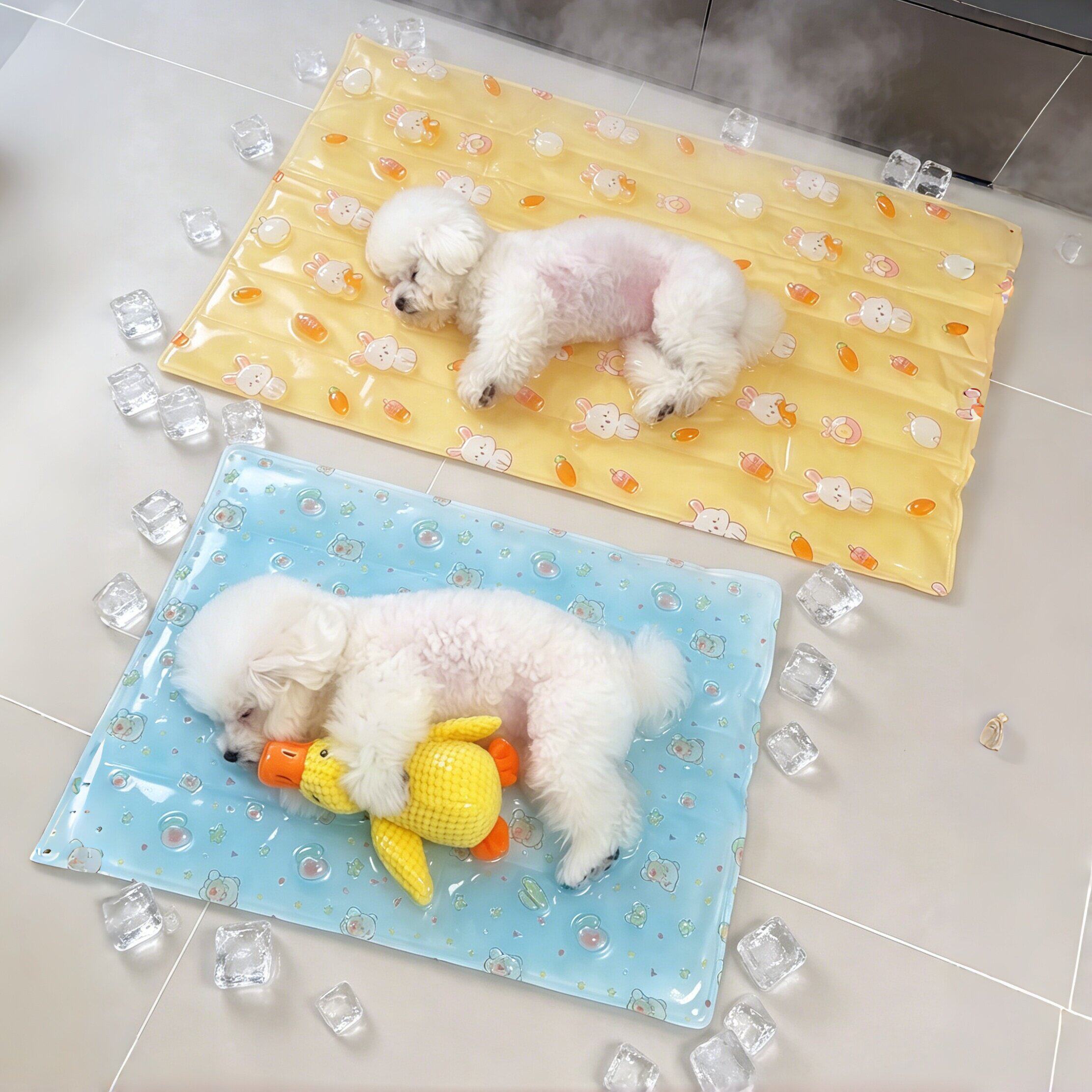 狗垫子夏防撕咬加厚防水宠物冰垫凉席凉垫坐垫猫垫子睡觉用不粘毛