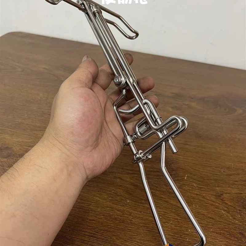 304不锈钢FQ款 铁丝枪 皮筋枪 纸弹枪 70K80后传统玩具 纯手工制