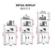 转角柜墙角柜三角形角柜置物架拐角边角角落收纳客厅卧室边柜子95