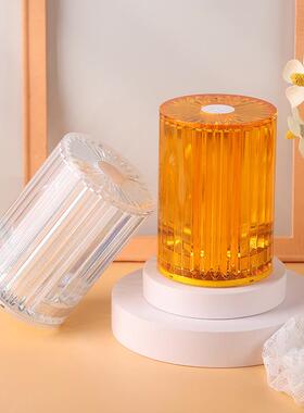 新品酒吧氛围灯led七彩台灯 网红钻石西班牙灯浪漫充电花瓣小夜灯