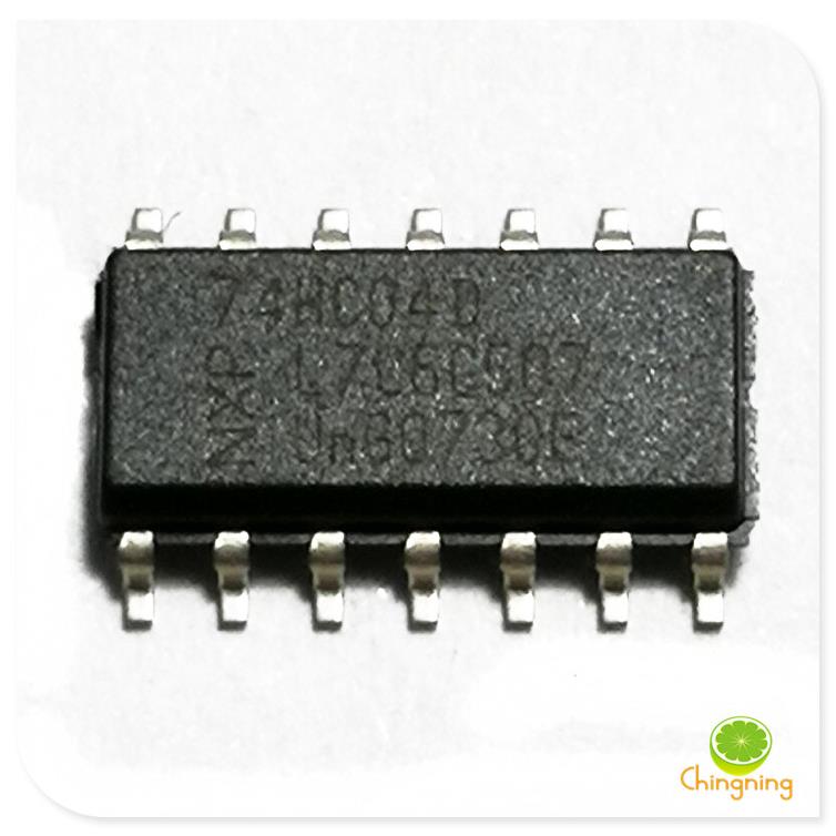 全新原装 74HC04D 六反相器 贴片 封装SOP14 芯片