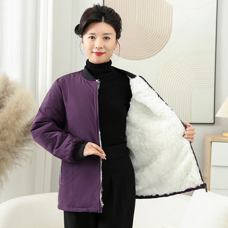 真羊皮毛一体羊皮袄24年新款棉衣服皮衣冬季加厚保暖男女羊毛内胆