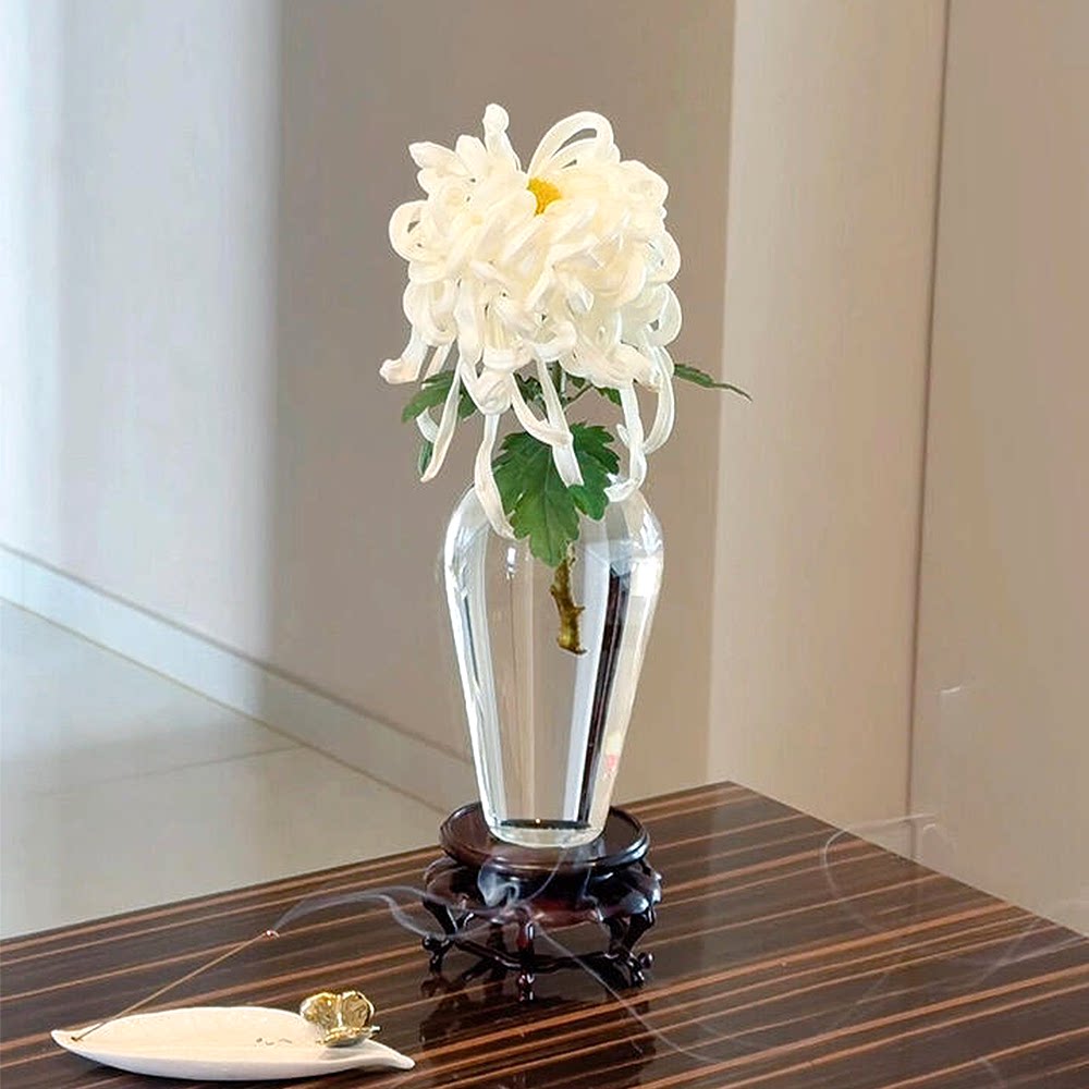 情绪稳定透明玻璃花瓶水培插花装饰摆件客厅餐桌文艺简约创意花器