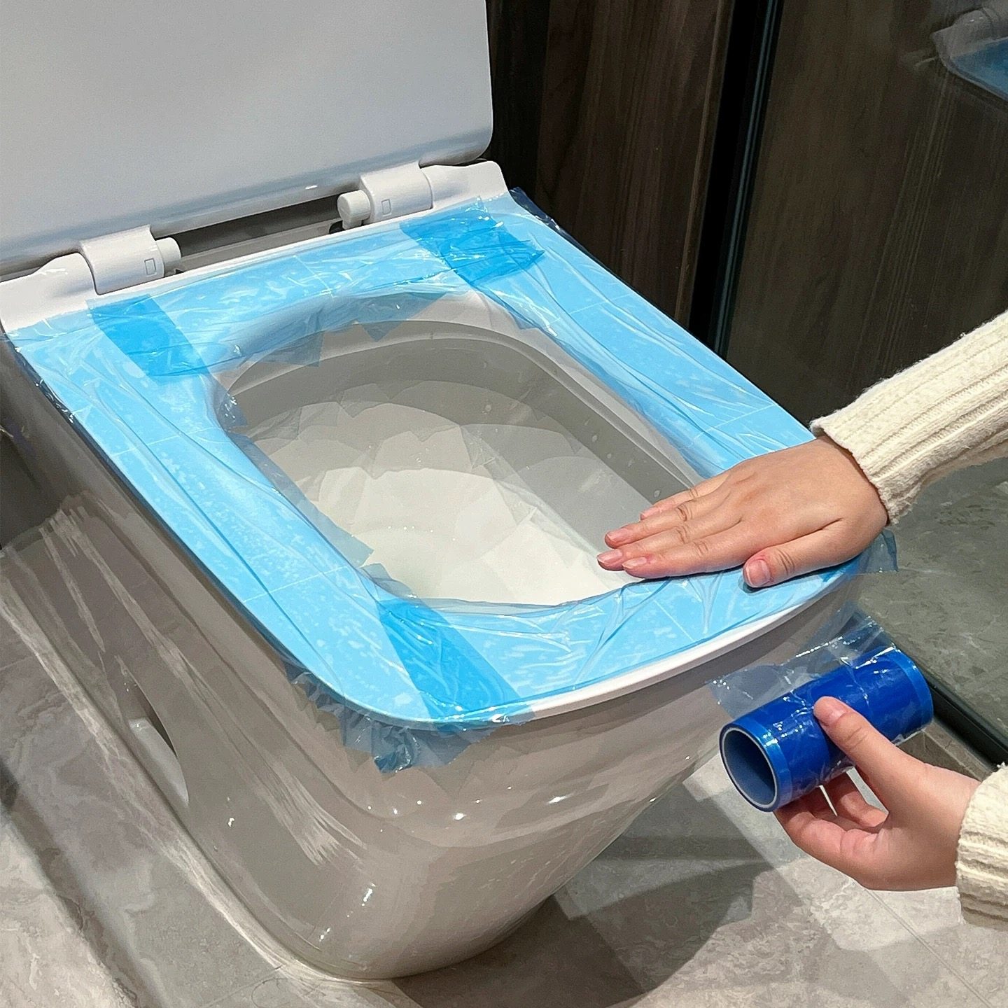 一次性马桶垫酒店隔脏膜旅行专用自粘全覆盖防水坐便器隔离塑料膜,户外/登山/野营/旅行用品,马桶垫,淘宝优惠券,粉丝福利购,淘宝优惠卷